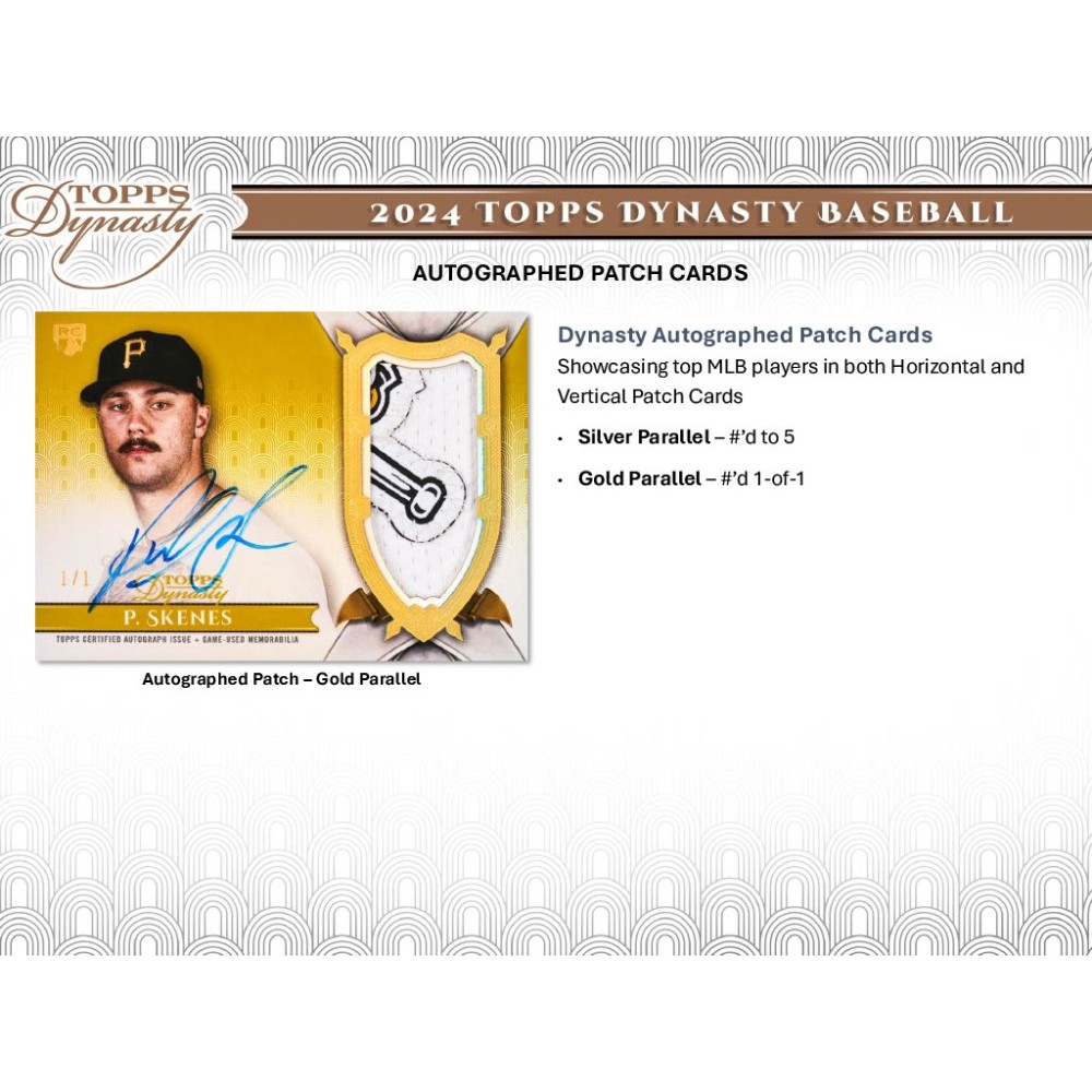 2024 Topps Dynasty Baseball Hobby 5-Box Case | Steel City
