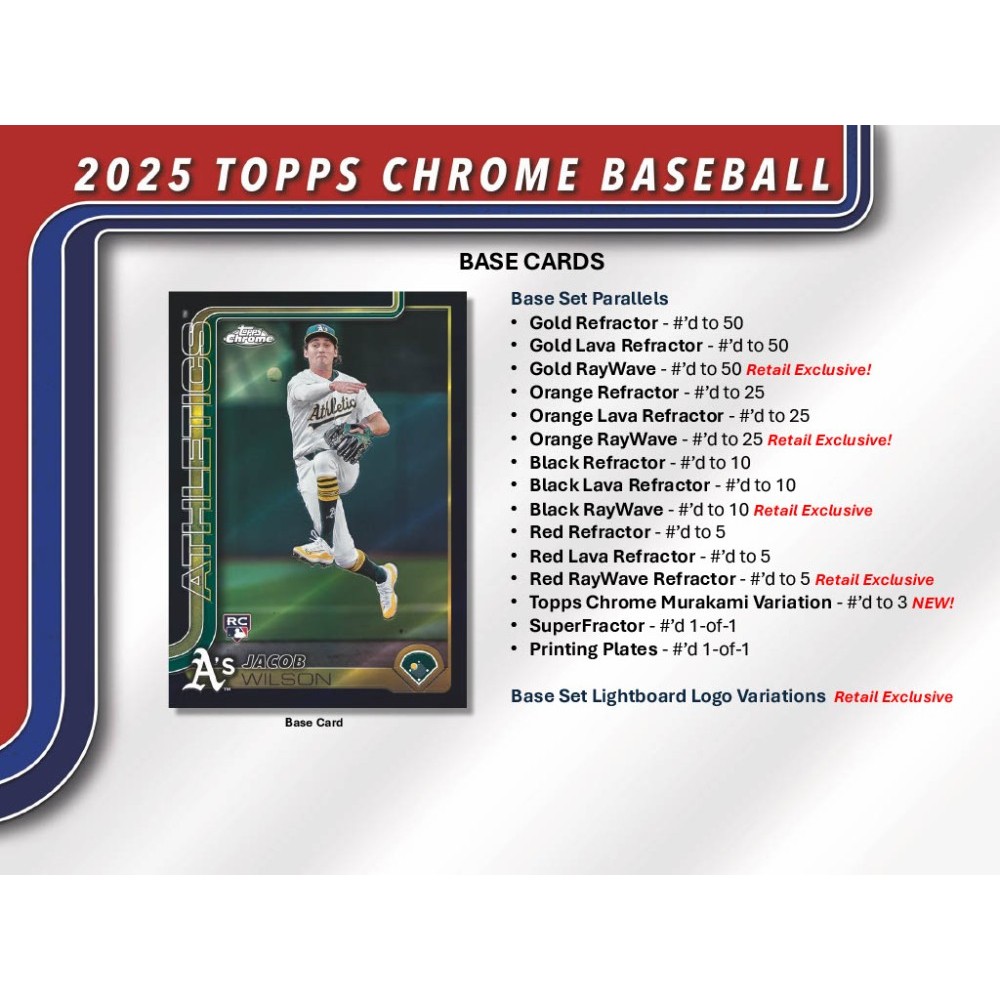 2025 Topps Chrome Baseball Mega Box | Steel City Collectibles