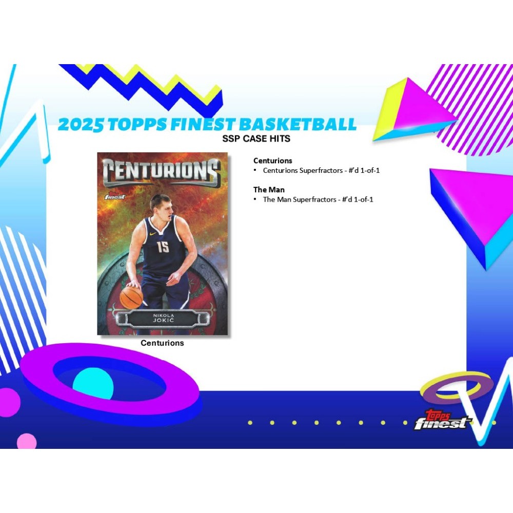 2024-25 Topps Finest Basketball Breaker's Delight Box