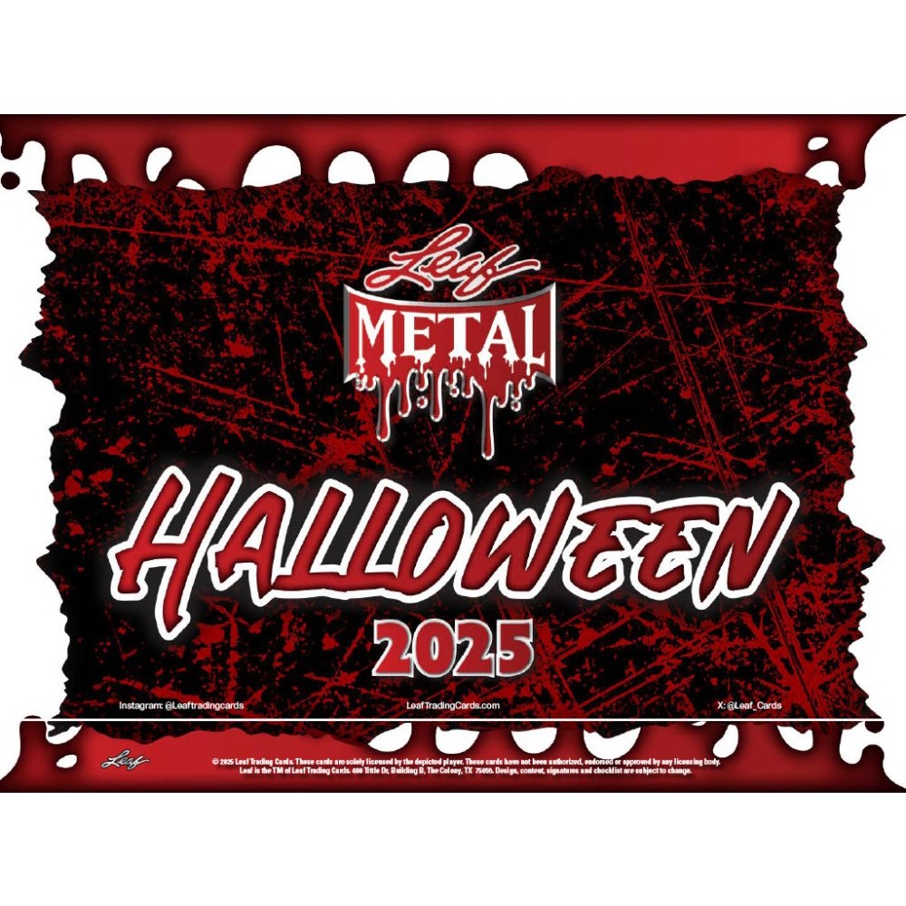 2025 Leaf Metal Halloween Hobby Box | Steel City Collectibles