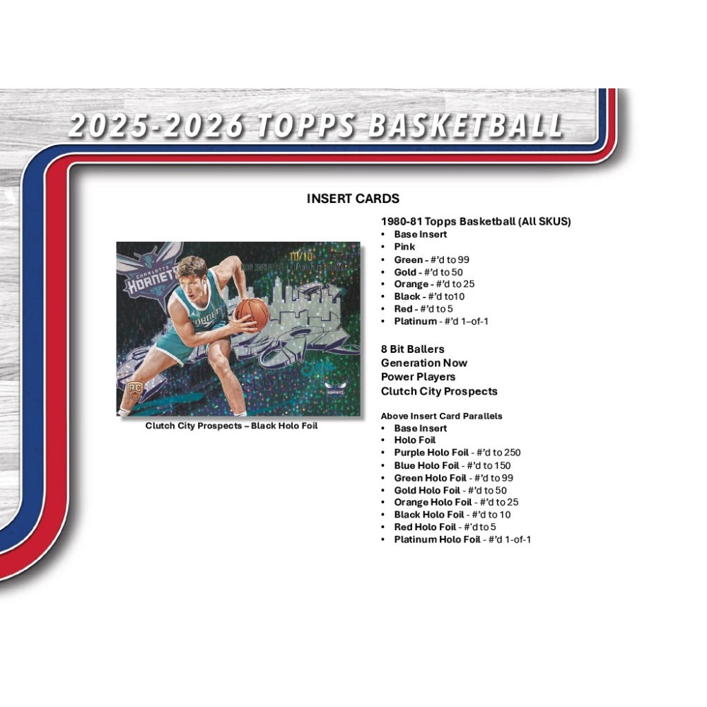 2025-26 Topps Basketball Blaster Box | Steel City Collectibles