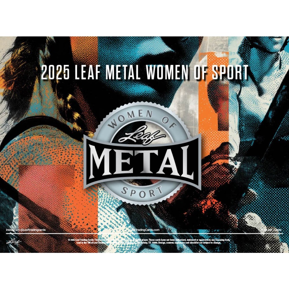 2025 Leaf Metal Women of Sport Hobby Box | Steel City Collectibles