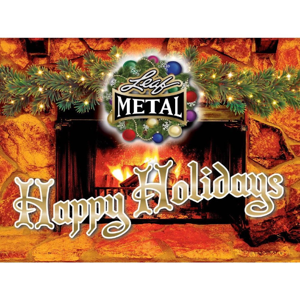 2025 Leaf Metal Happy Holidays Hobby Box | Steel City Collectibles