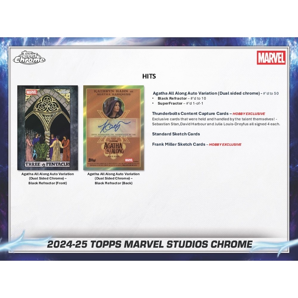 2025 Topps Marvel Studios Chrome Hobby 8-Box Case | Steel City