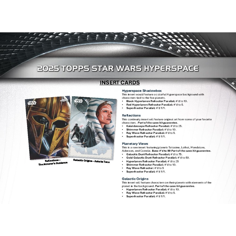 2025 Topps Star Wars Hyperspace Hobby 8-Box Case | Steel City
