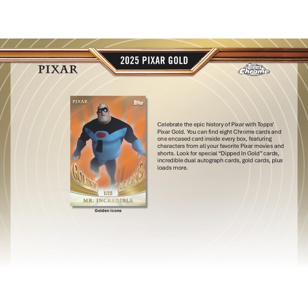 その他 2025 TOPPS PIXAR GOLD HOBBY PIXAR GOLD HOBBY BOX (TOPPS 2025) | eBay