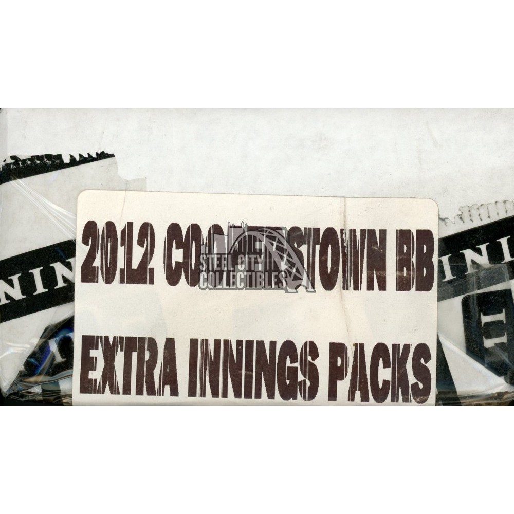 2012 Panini Cooperstown Baseball Extra Innings 14Pack Case Steel