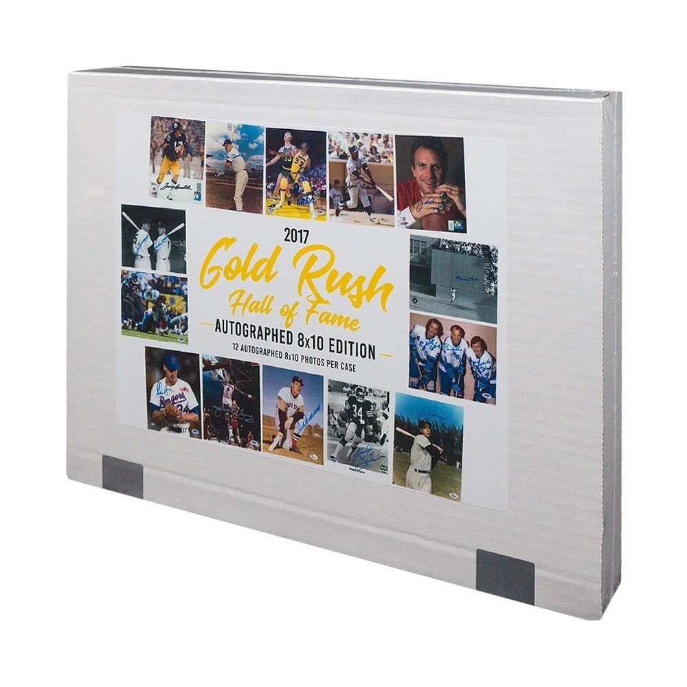 2017 Gold Rush Hall Of Fame Multi Sport Autographed 8x10