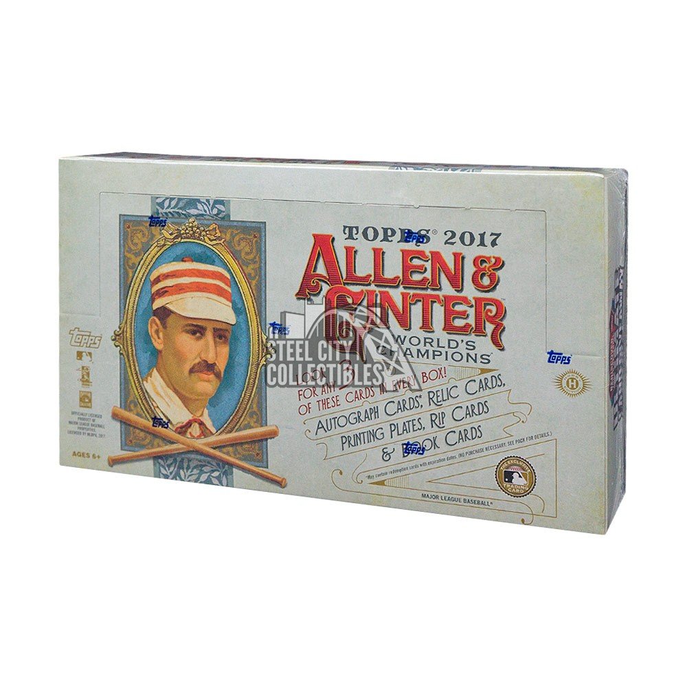 2017 Topps Allen & Ginter Baseball Hobby Box Steel City Collectibles