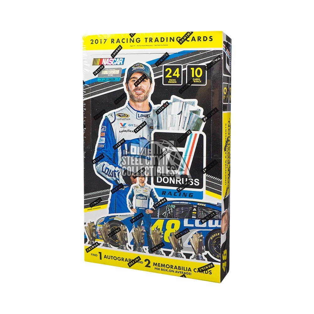 2019 Panini Donruss Racing Factory Sealed Hobby Box NASCAR 2019 Panini Donruss Racing Factory Sealed Hobby Box NASCAR