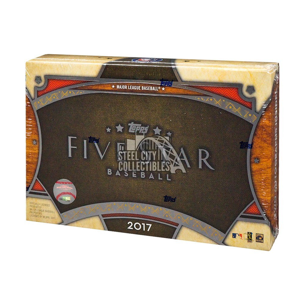2017 Topps Five Star Baseball Hobby Box Steel City Collectibles