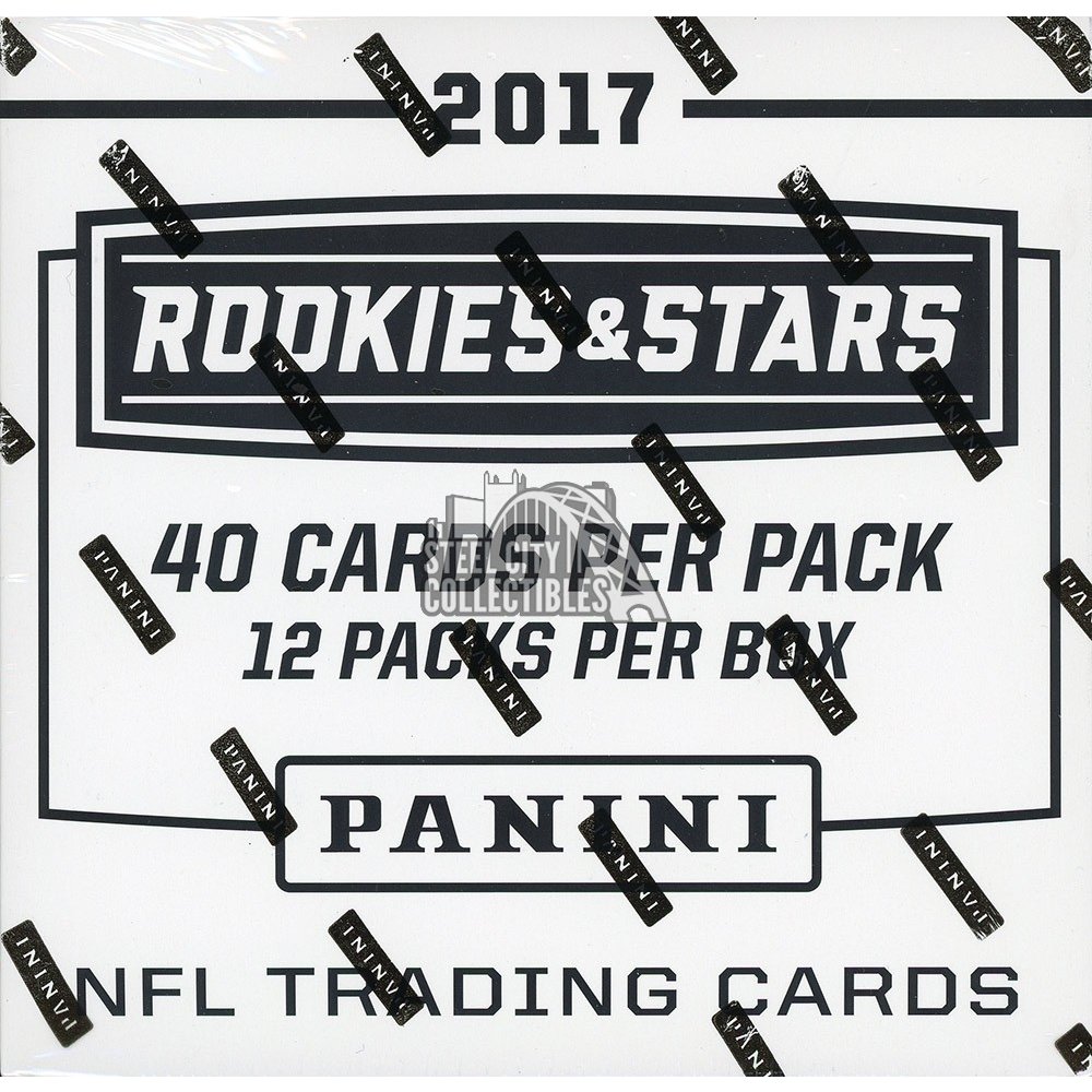 2017 Panini Rookies & Stars Football 12ct Fat Pack Box Steel City