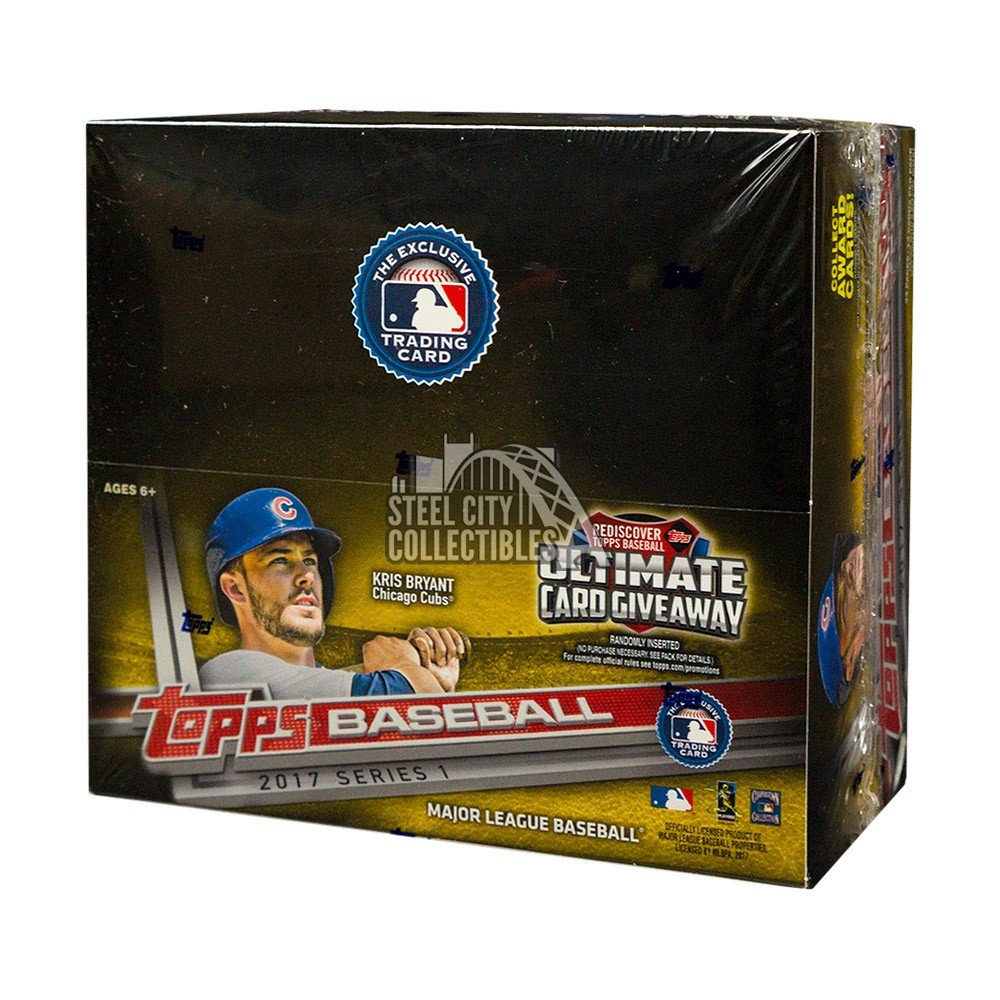 2017 Topps Series 1 Baseball 24ct Retail Box Steel City Collectibles