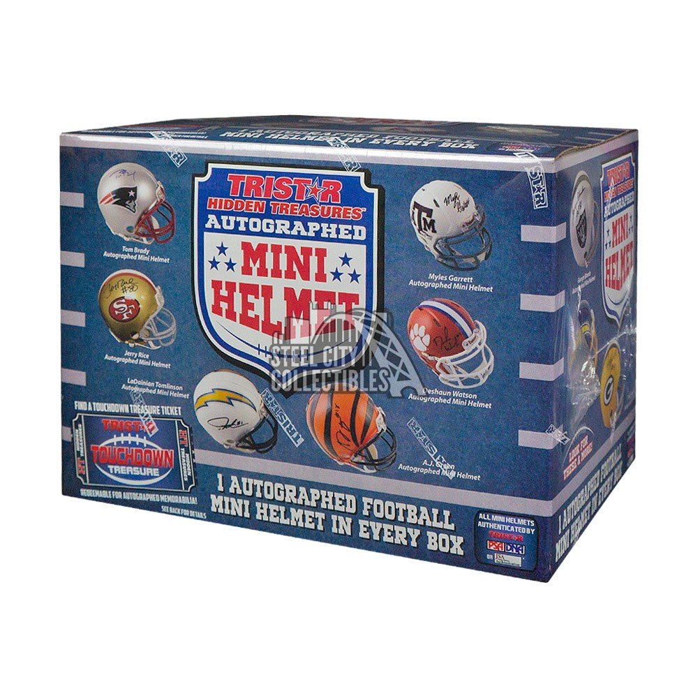 2017 Tristar Hidden Treasures Series 11 Autographed Football Mini