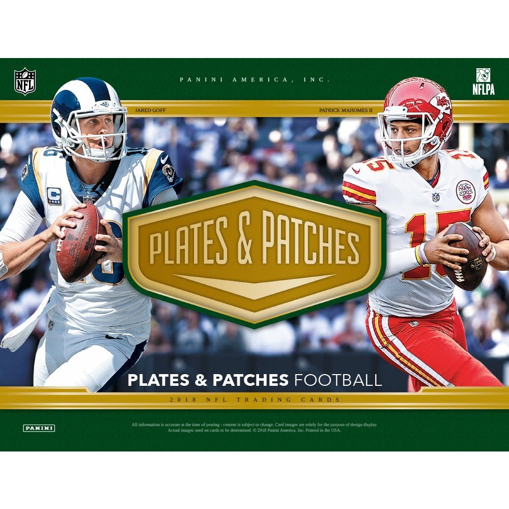 Sammeln & Seltenes Trading Cards 2019 Panini Plates & Patches Football
