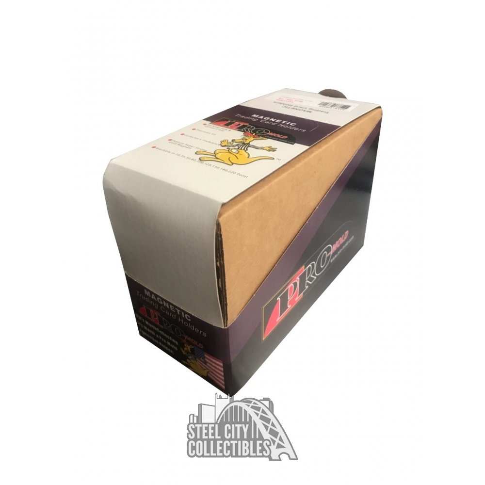 Pro Mold MH180S Magnetic Card 180pt Holder With Sleeve 18 Count Box | Steel  City Collectibles