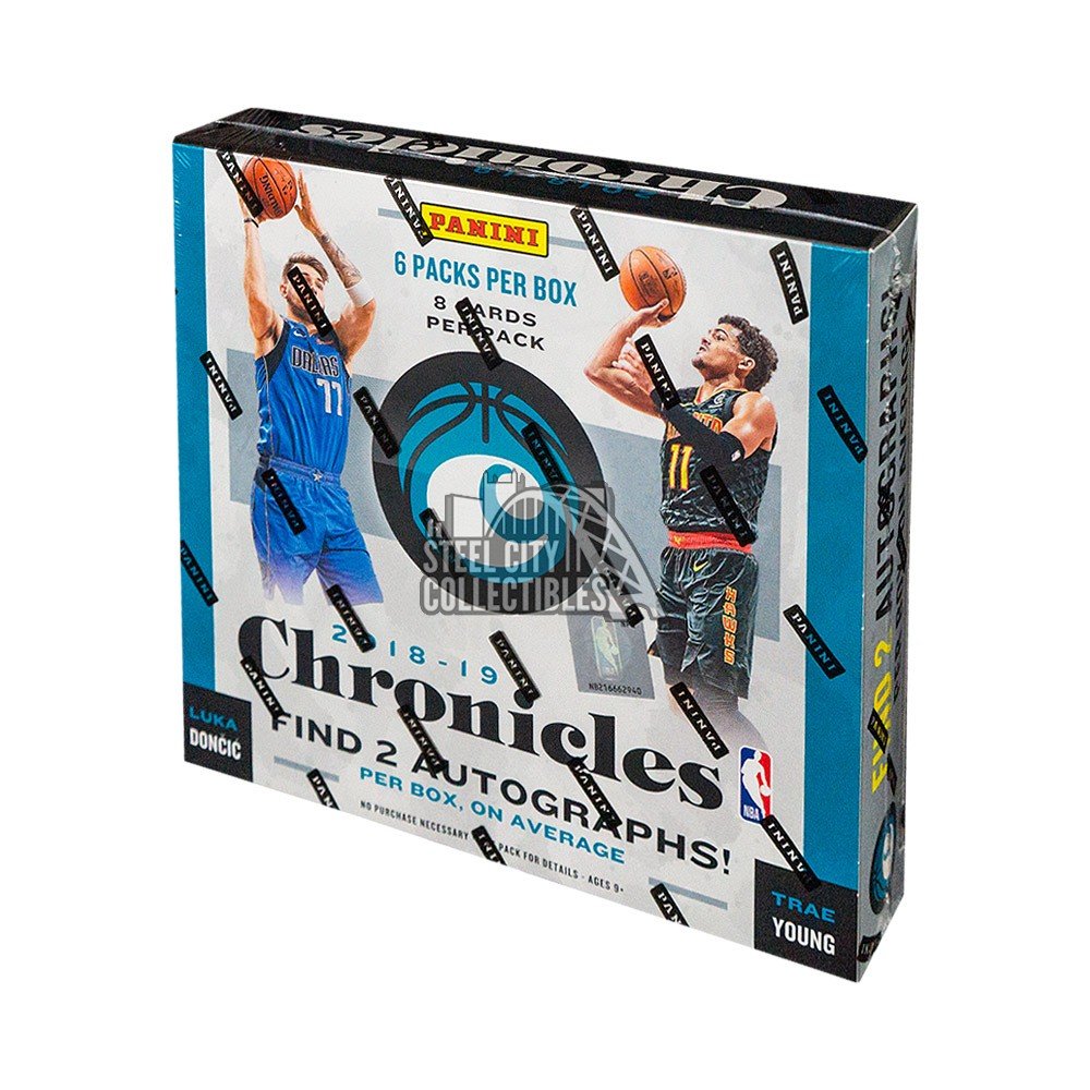 2018-19 Panini Chronicles Basketball Hobby Box | Steel City 
