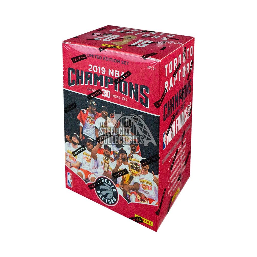 2019 Panini Toronto Raptors NBA Champions Box Set Steel City Collectibles
