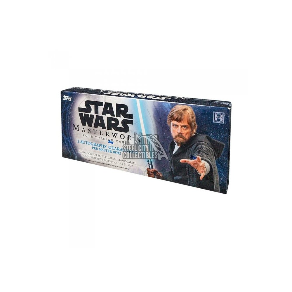 2018 topps star wars archives signature series hobby box