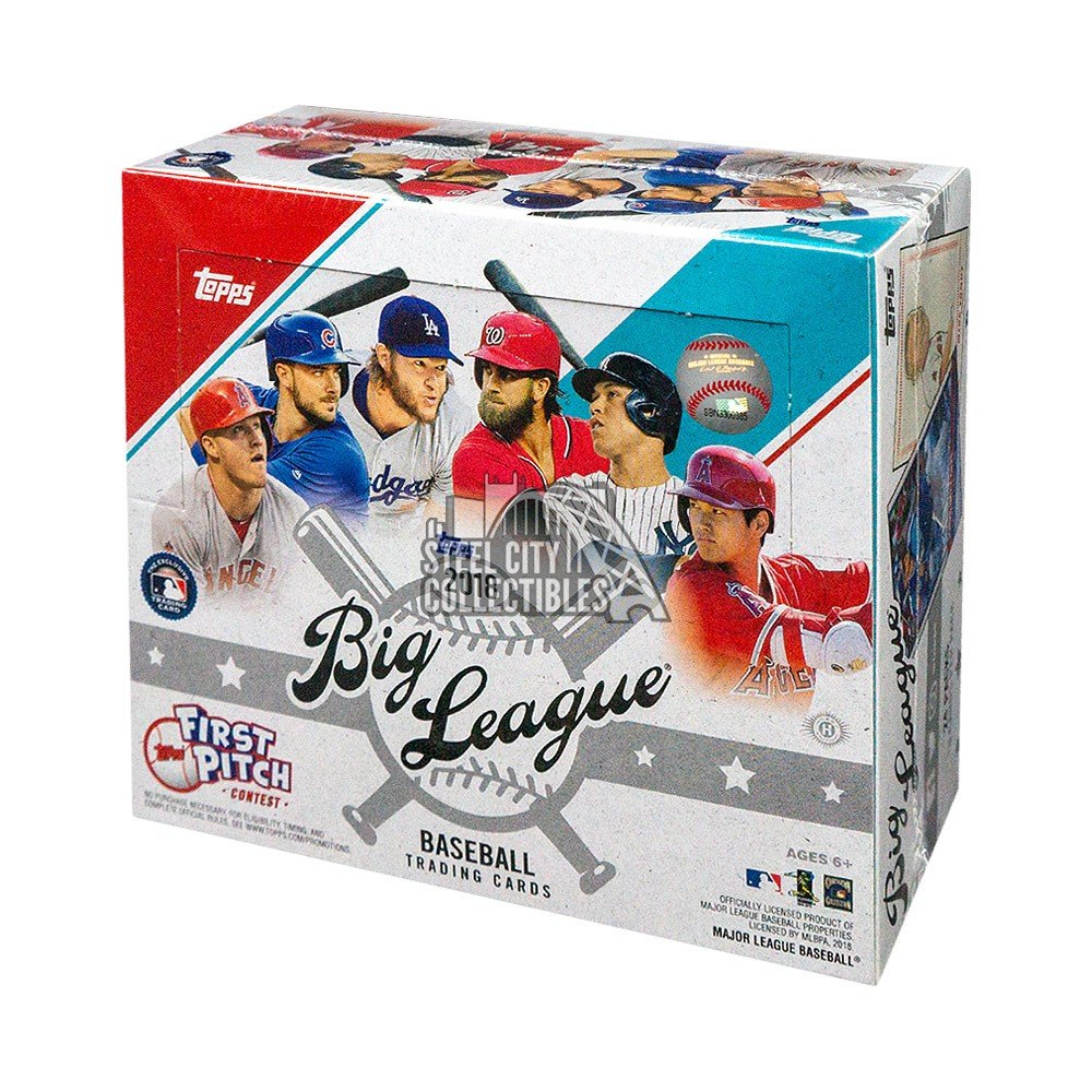 2018 Topps Big League Baseball Sealed Hobby Box | eBay