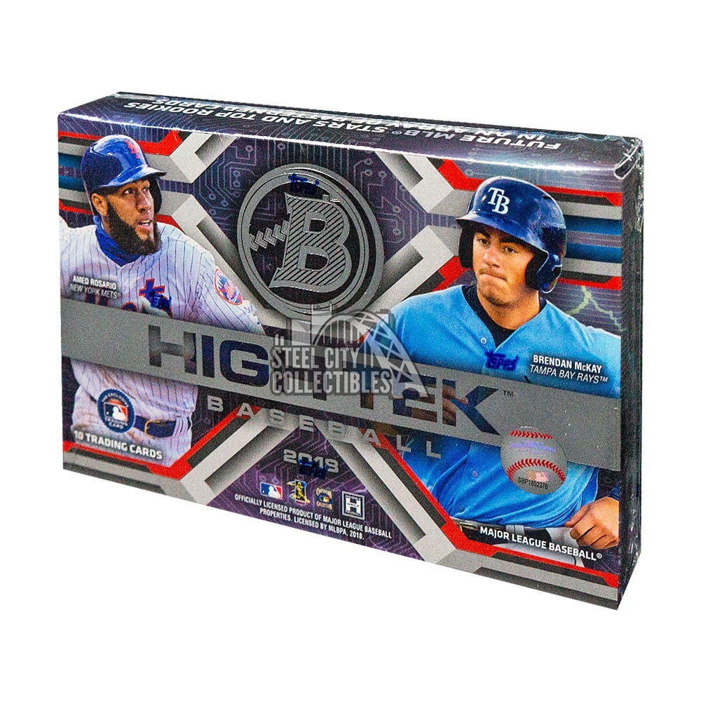 2018 Bowman High Tek Baseball Hobby Box | Steel City