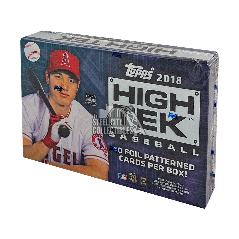 2018 Topps High Tek Baseball Hobby Box