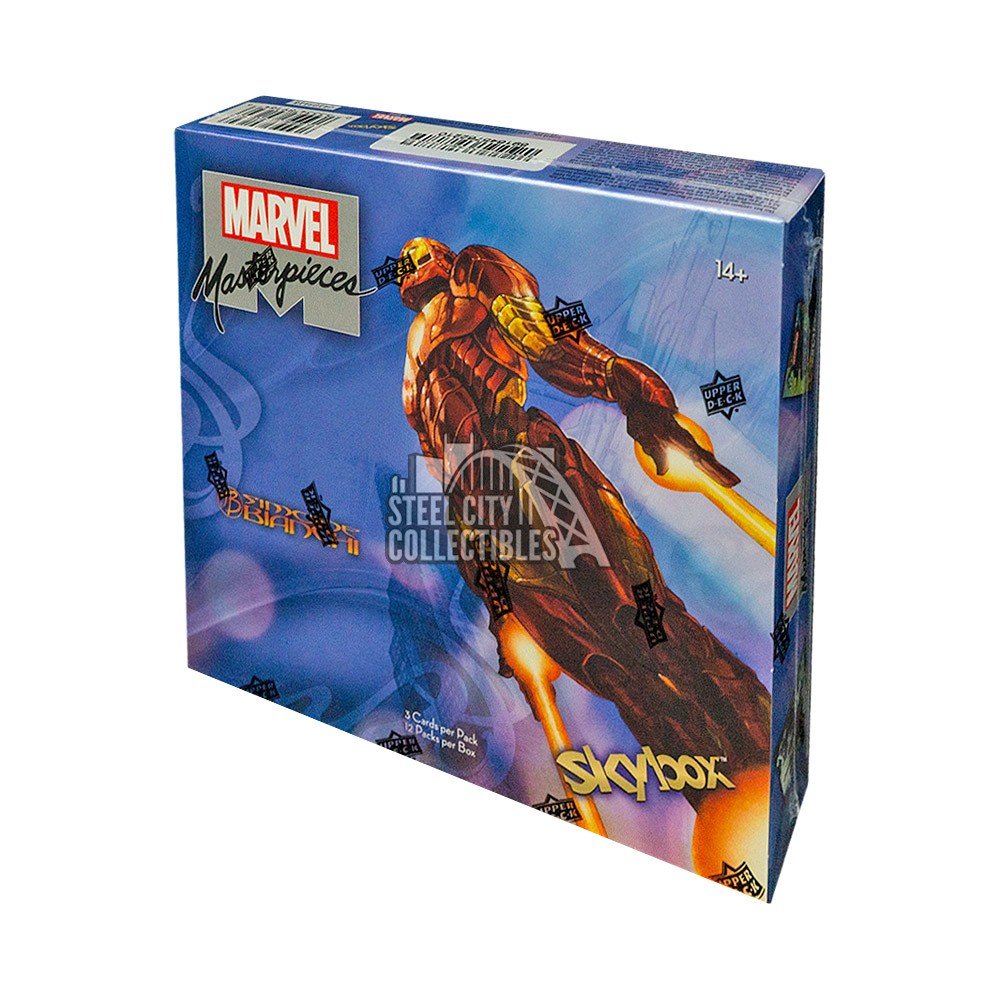 2018 Upper Deck Marvel Masterpieces Hobby Box Steel City Collectibles