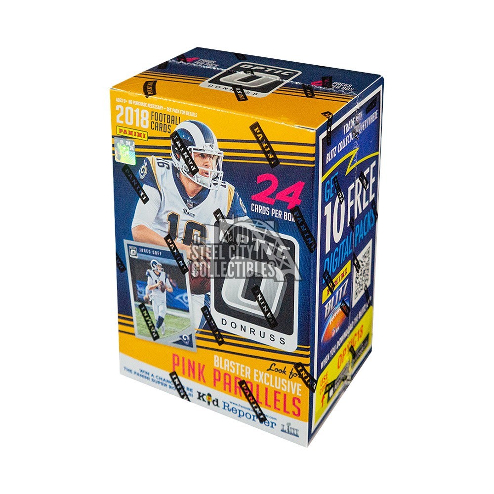 Chicago Bears 2021 Optic Football 20x Caja Blaster Estuche Break #8 Recompensa 