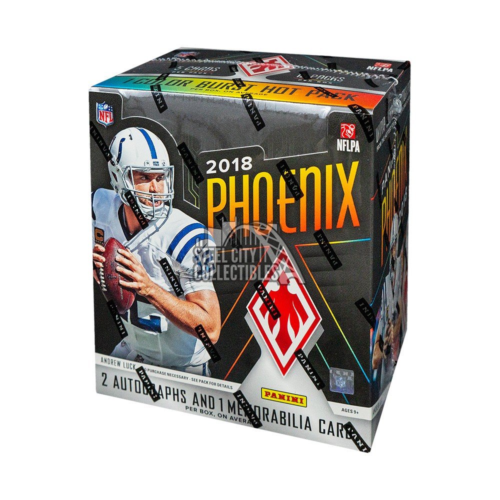 18 Panini Phoenix Football Hobby Box Steel City Collectibles 18 Panini Phoenix Football Hobby Box Steel City Collectibles