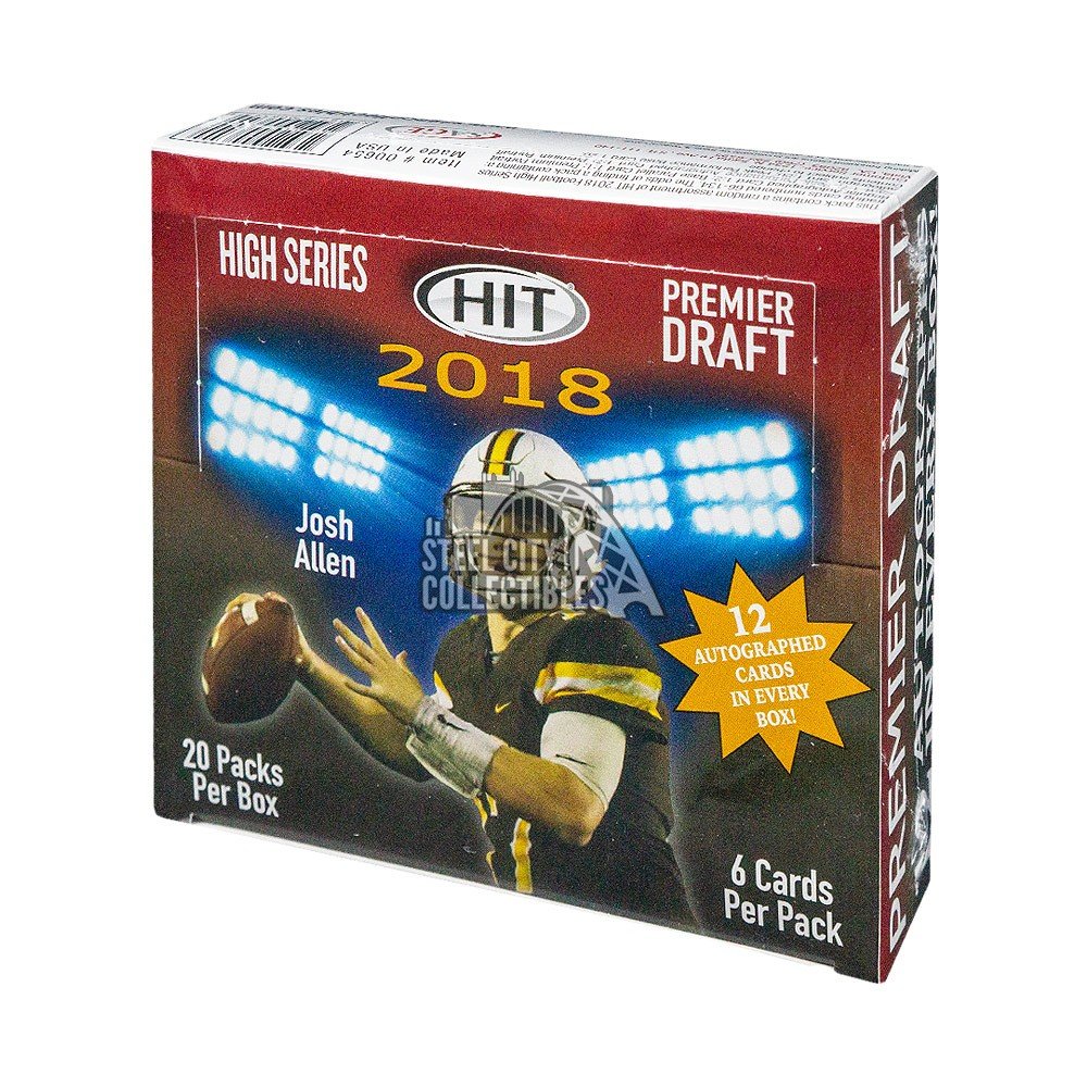 thumbnail image 2 of 2023 Sage Hit Football Mega Box - 6 Autographs Per Box, Complete Draft Series 2 of 10
