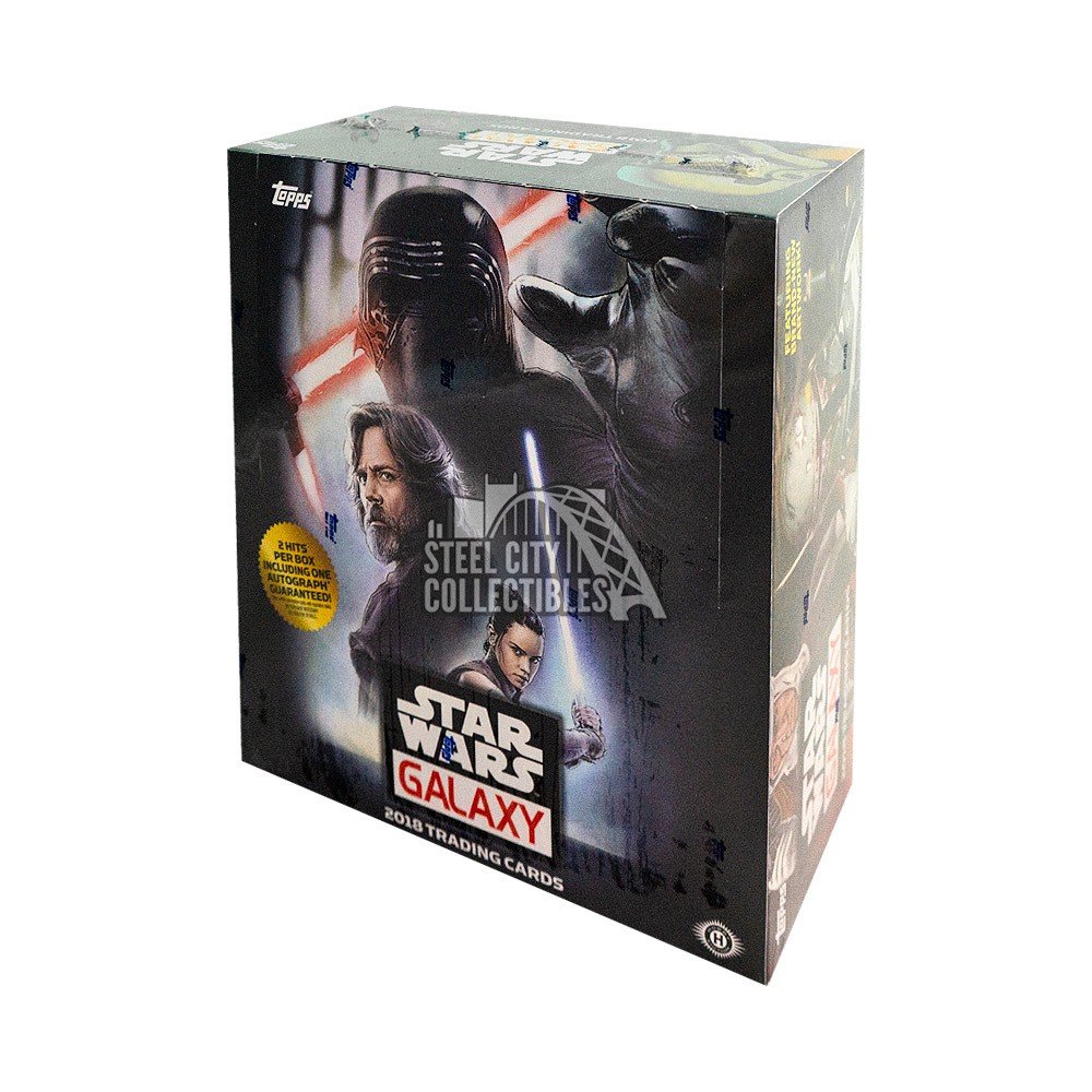 2018 Topps Star Wars Galaxy Hobby 12-Box Case | Steel City