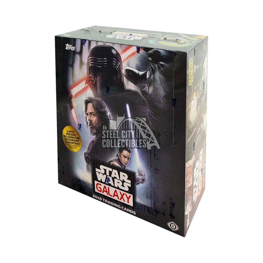 2021 topps star wars chrome galaxy hobby box