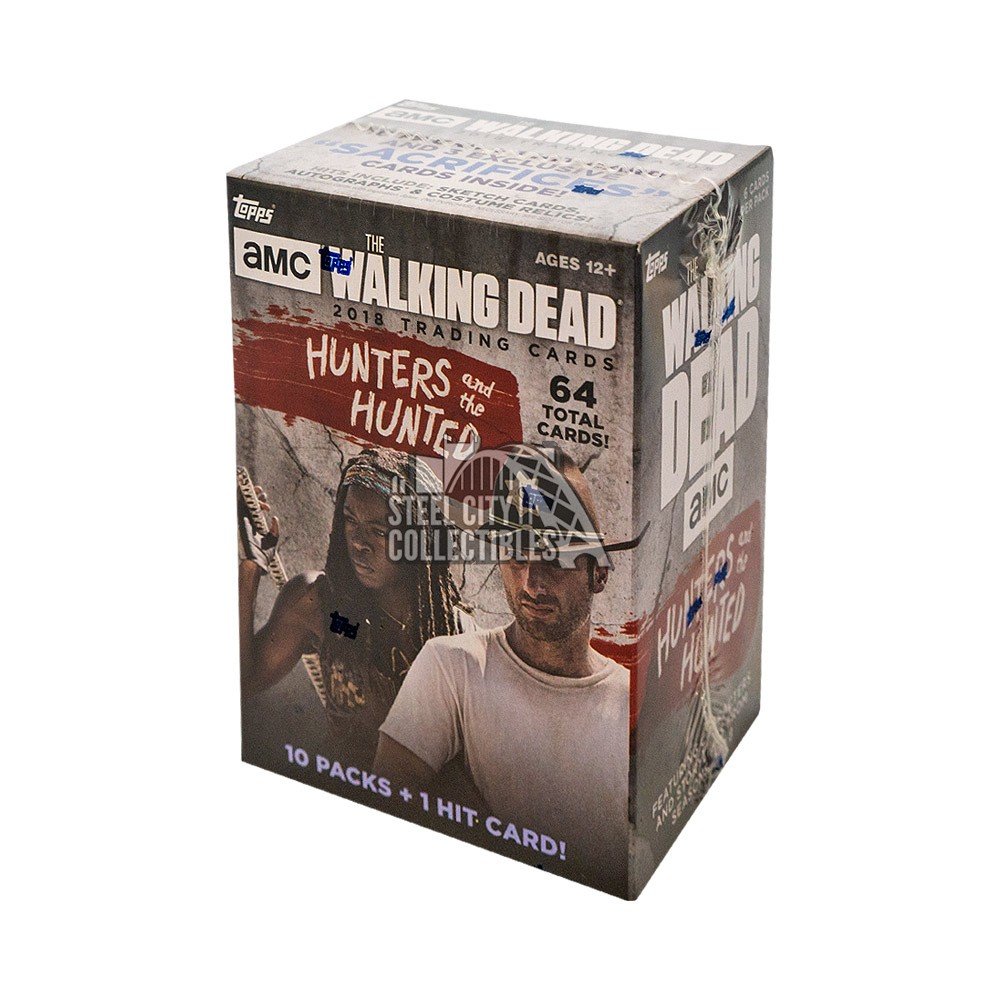 2018 Topps The Walking Dead The Hunters and the Hunted Sealed Blaster Box-1 HIT