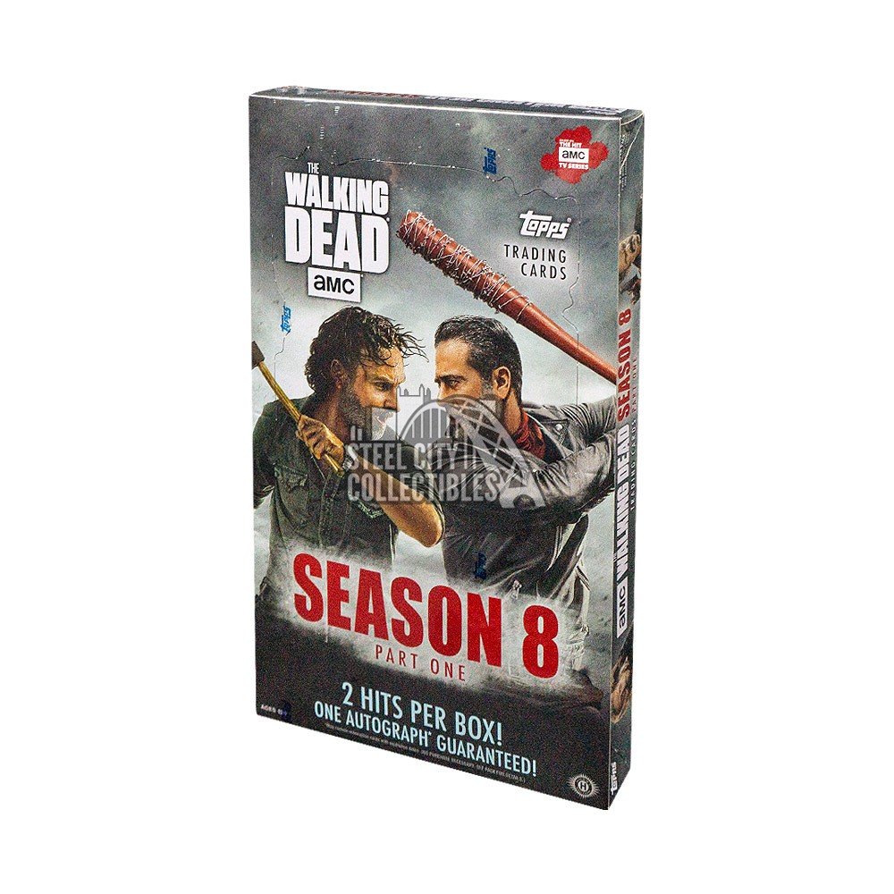 2018 Topps THE WALKING DEAD HUNTERS AND HUNTED FACTORY SEALED HOBBY BOX 2 HITS