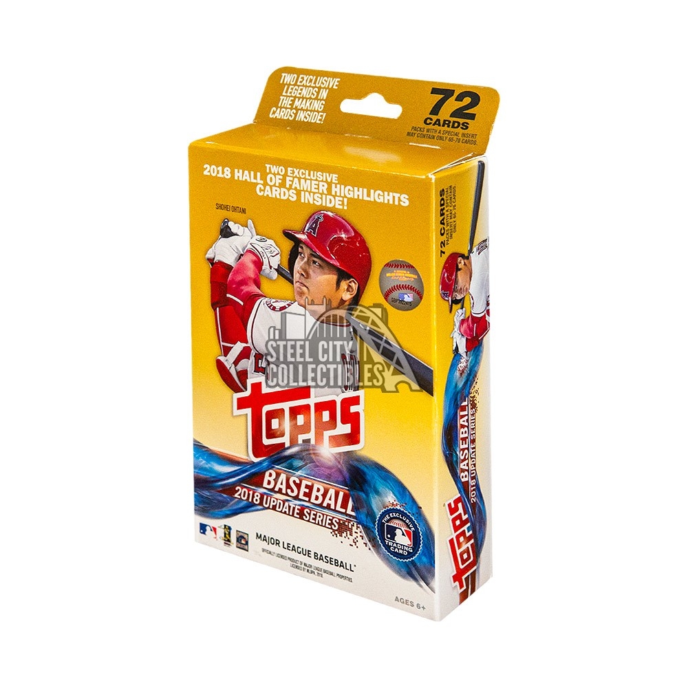 2018 Topps Update Baseball Hanger Box (Hall of Fame Edition) | Steel ...