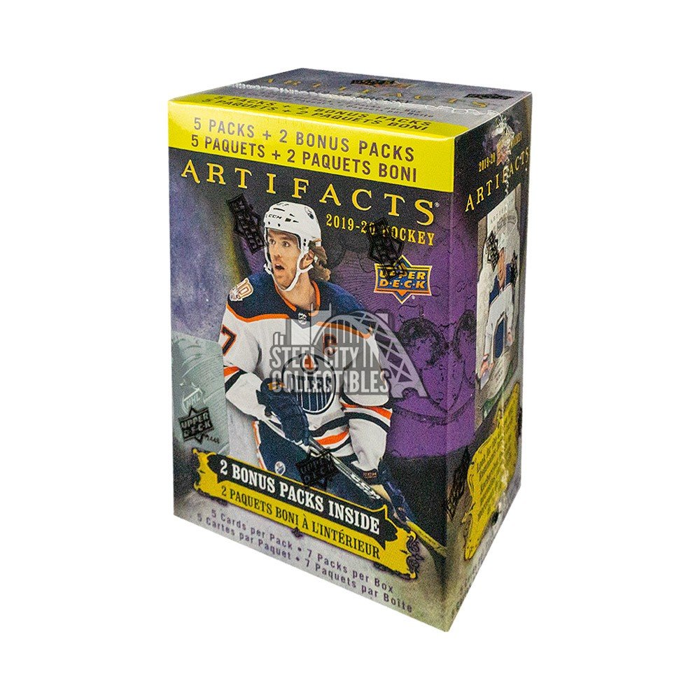 201920 Upper Deck Artifacts Hockey 7ct Blaster Box Steel City
