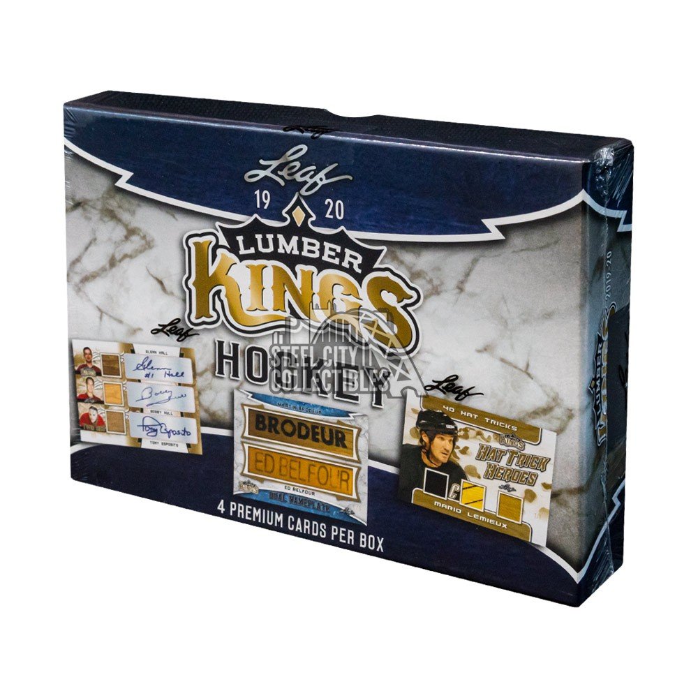 201920 Leaf Lumber Kings Hockey Hobby Box Steel City Collectibles