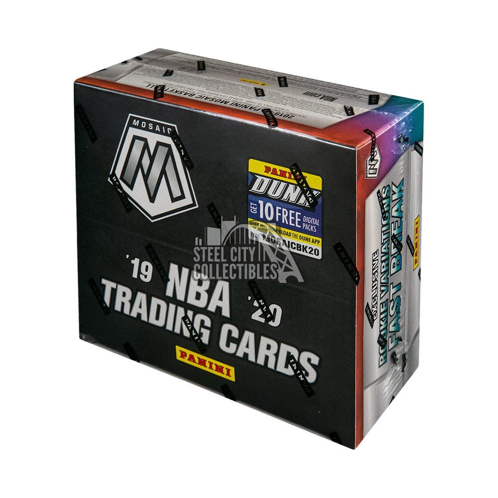 2019-20 PANINI MOSAIC NBA BASKETBALL FAST BREAK BOX -NEW