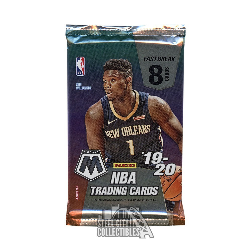 2019 20 Panini Mosaic Basketball Fast Break Pack Steel City Collectibles 2019 20 Panini Mosaic Basketball Fast Break Pack Steel City Collectibles