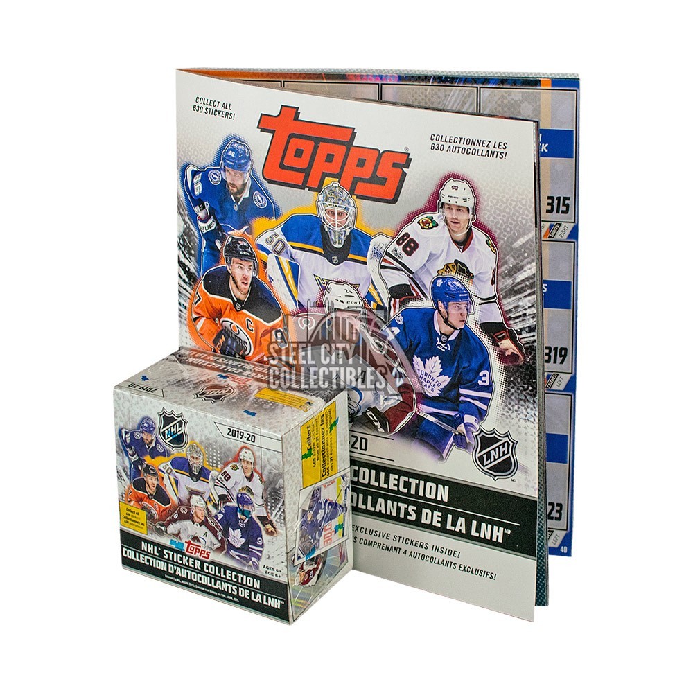 2018-19 Panini NHL Stickers Collection Checklist, Set Info, Boxes, Date