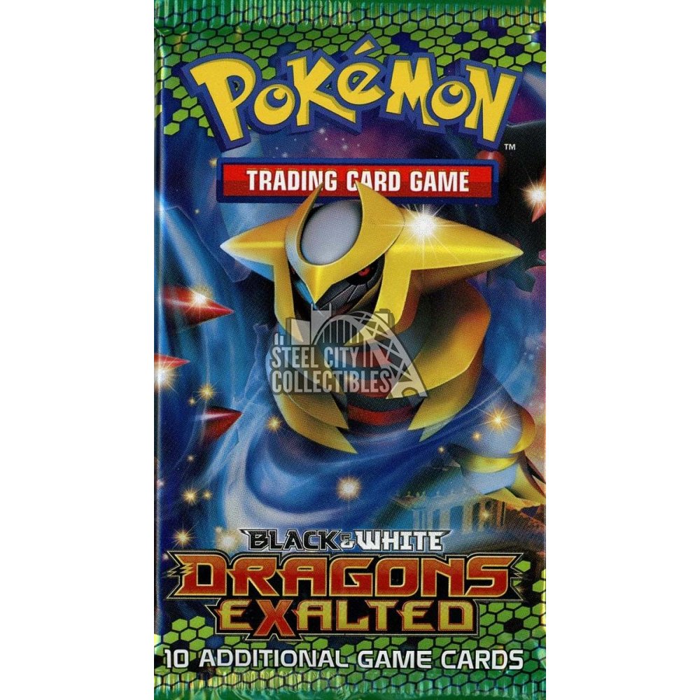 *Factory Sealed* Pokemon Black And White Dragons Exalted Booster Pack BRAND NEW 
