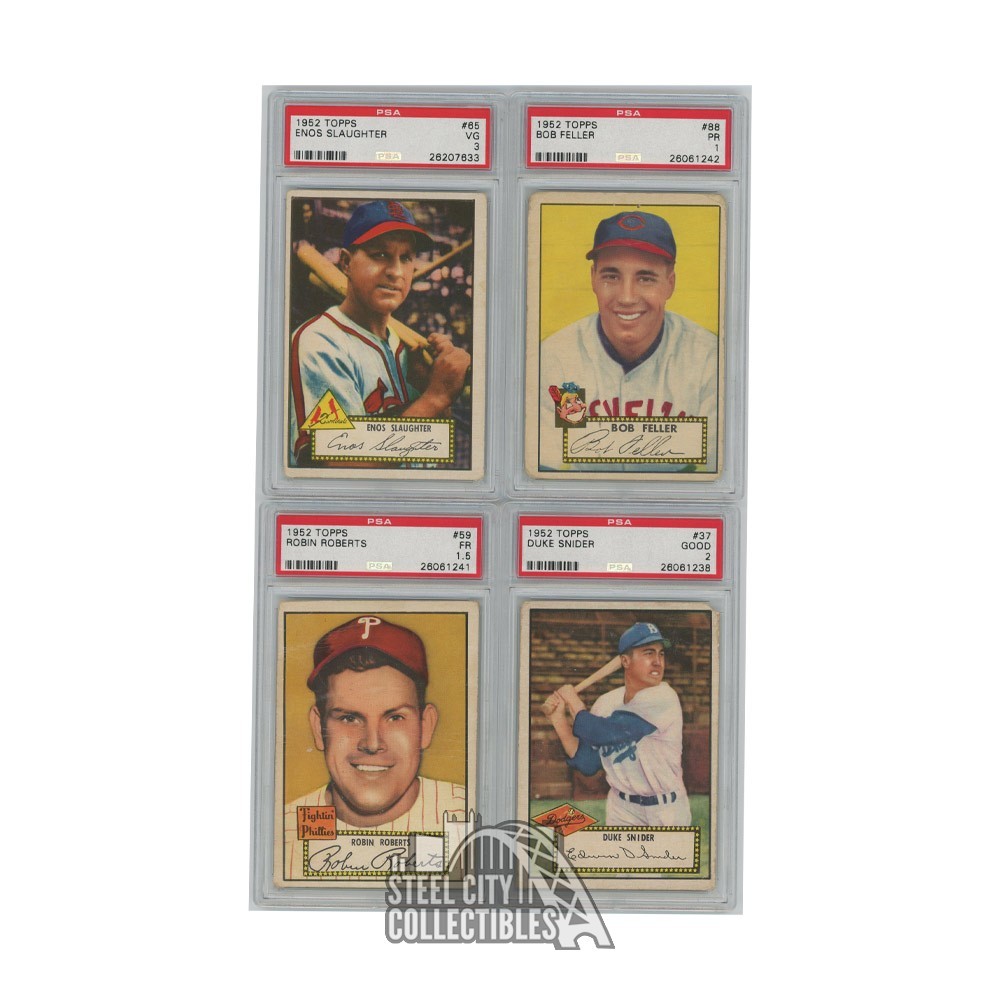 topps graded cards Three Baseball Gift Box: MLB Edition Three Premium PSA/BGS Graded 10, 9.5 or 9 Cards Potential Rookie Autographs & Numbered RC RefractorsGift for Baseball Fansby Slabs of Heat Topps Collectors Box - 1