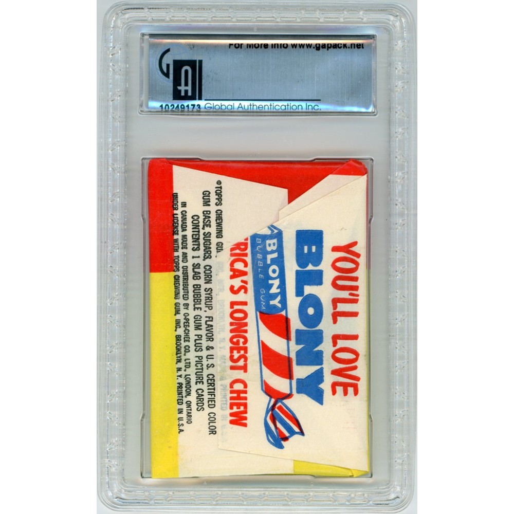 1957 Topps Baseball 2nd Series Wax Pack - GAI Graded 8 NM-MT | Steel City  Collectibles