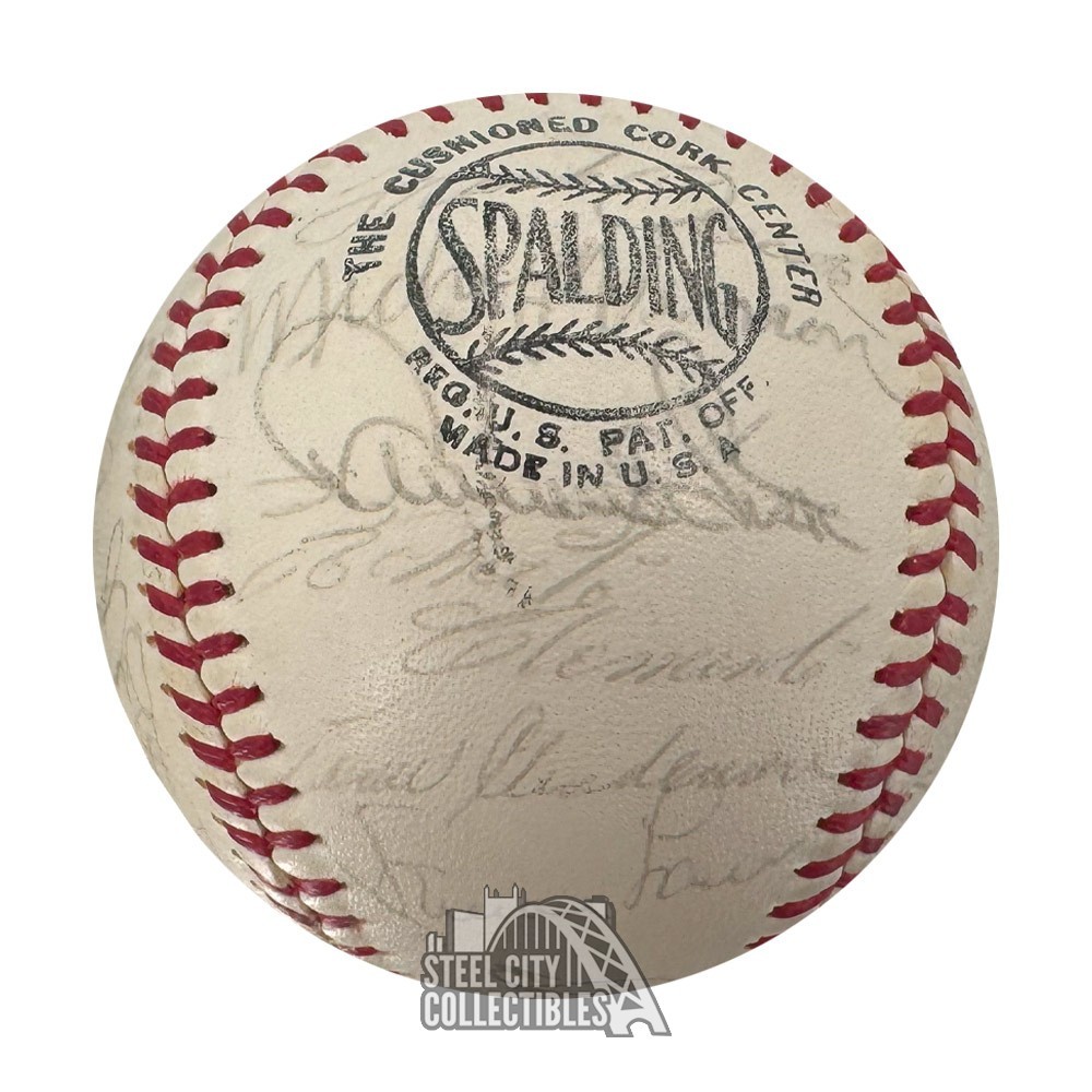 1964 Pittsburgh Pirates Autographed Official National League Spalding