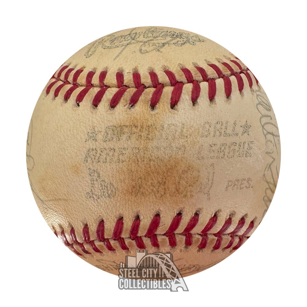 1978 Boston Red Sox Autographed Official American League Baseball