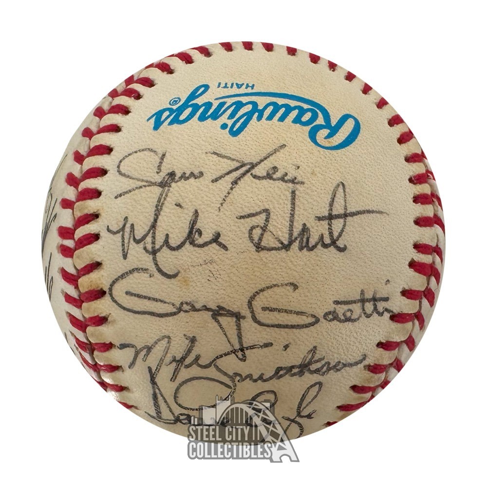 1984 Minnesota Twins Autographed Official American League Baseball