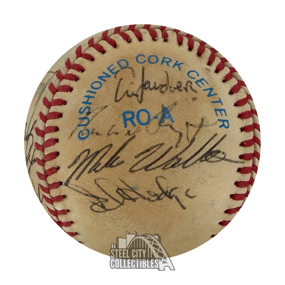 1984 Minnesota Twins Team Autographed Ball w/23 Signatures - JSA