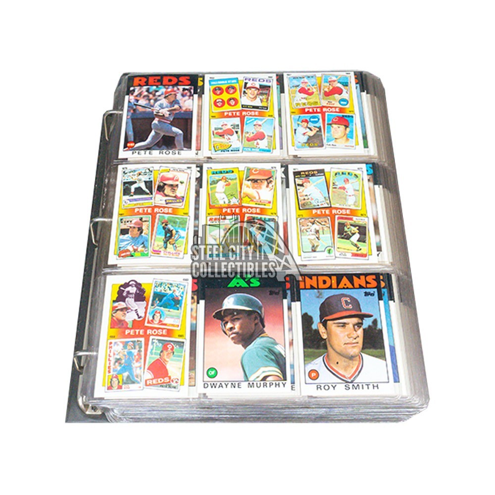 1986 Topps Baseball Hand Collated Complete Set with Binder | Steel City  Collectibles