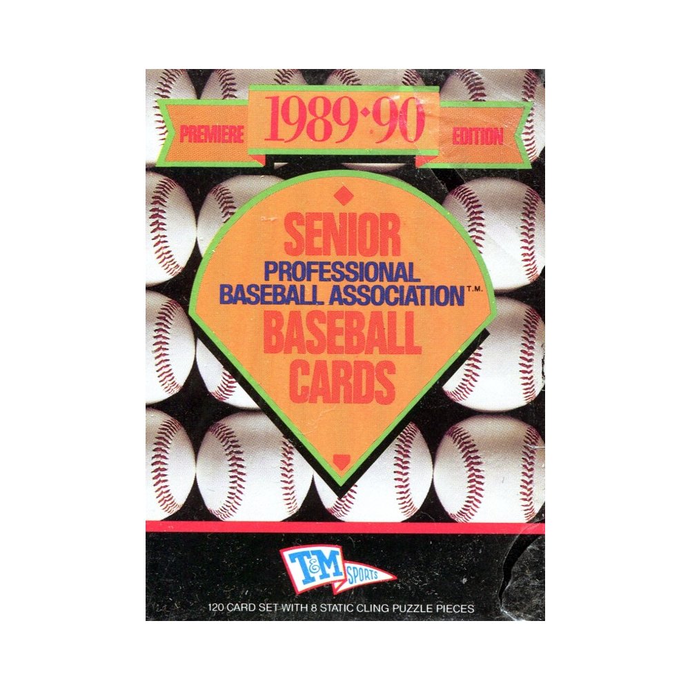 1989 T&M Senior League Baseball Set Steel City Collectibles