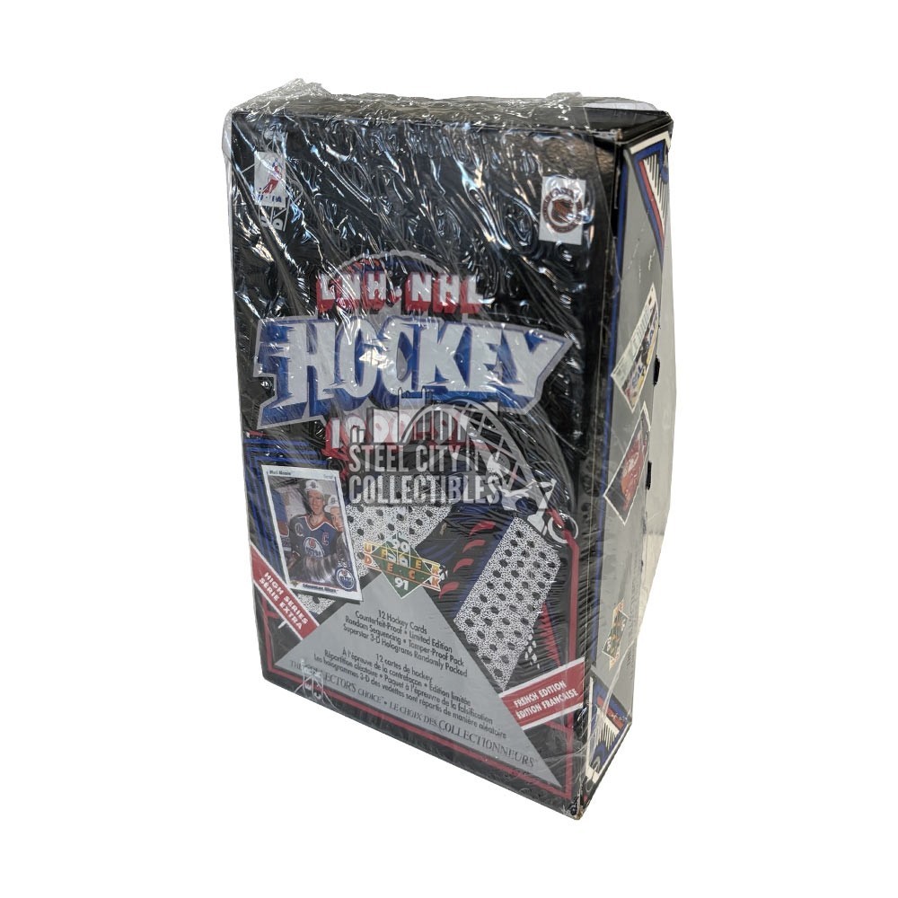 クリュッグ・1990&旧旧グラン・キュヴェ・マグナム・ダミーボトル2本セット 1990-91 Upper Deck High Series Hockey Box - French Edition *PLEASE